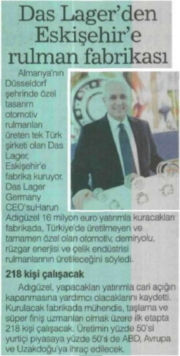 06.01.2013 Tarihli Bugün Gazetesi'nin Haberi